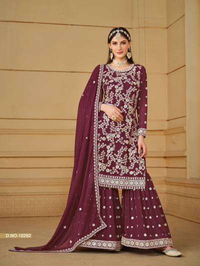 ANJUBAA VOL 29 BY DANI CREATION DESIGNER GEORGETTE SALWAR SUIT WHOLESALER IN INDIA